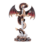 31527RedDragonOnSword